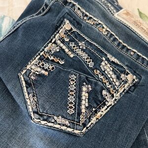 Grace in LA Women's Blue Jeans 30x32